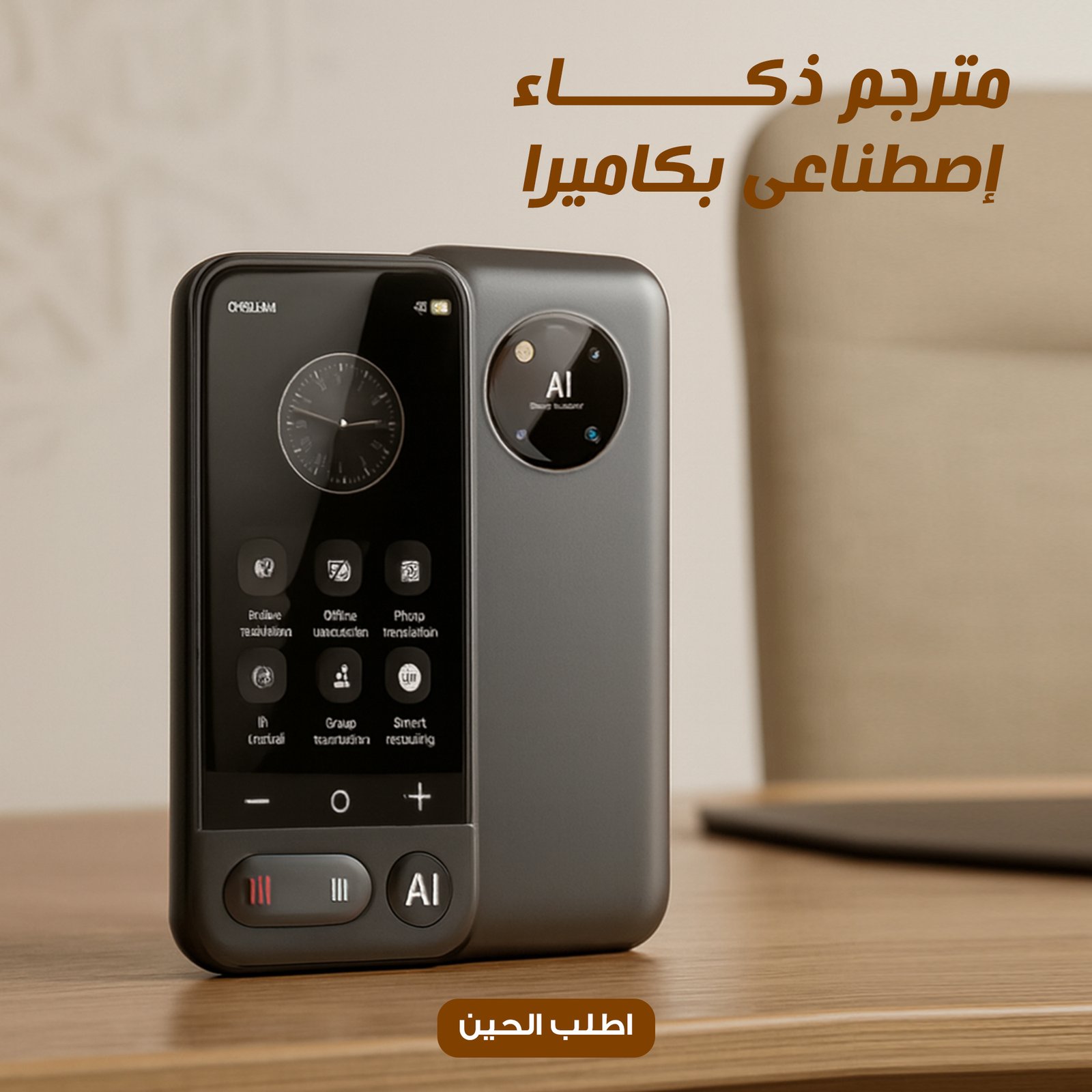 مترجم ذكاء اصطناعي بكاميرا